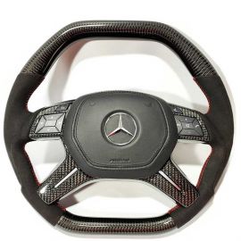 Mercedes-Benz Mansory Style Steering Wheel Carbon G/GL/ML W166/X166/W463 Class buy in USA