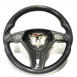 Carbon Center Leather Steering Wheel for Mercedes-Benz W212, W204, W218, W207 buy in USA