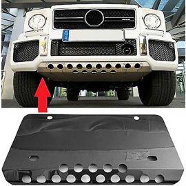 Carbon Solid Front Bumper Skid Plate Engine Guard for Mercedes-Benz G-Wagon W463 G63 G55 buy in USA