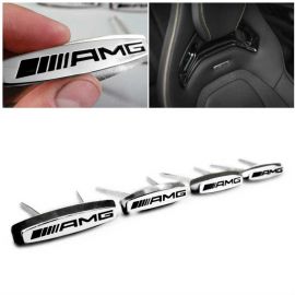 Metal set of AMG Seats emblem, badge and logo for Mercedes-Benz W463A G-Class buy in USA