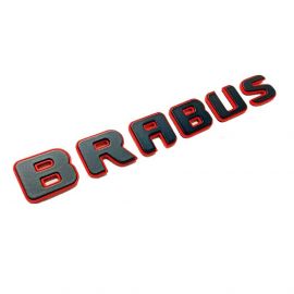 Metallic Emblems Badges Brabus Rocket Style for Mercedes-Benz G-Class W463A (Black/Red Set) buy in USA