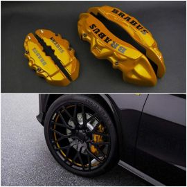 Gold wheels Brabus Caliper Covers (4 pcs.) for Mercedes-Benz G-Wagon W463 buy in USA