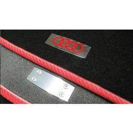 2 pcs. Quattro sticker logo emblems for Audi floor emblem buy in USA