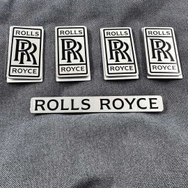 RR Rolls Royce Floor Mats Emblems Badge Logo 5pcs Set buy in USA