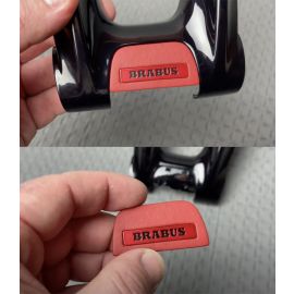 Brabus steering wheel badge red insert for Mercedes G Wagon buy in USA