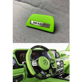 Brabus steering wheel emblem green insert for Mercedes G Wagon buy in USA