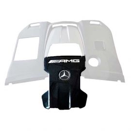 Carbon Fiber AMG Engine Cover Central Part for AMG Mercedes Benz W463A W464 G Wagon G Class G63 buy in USA