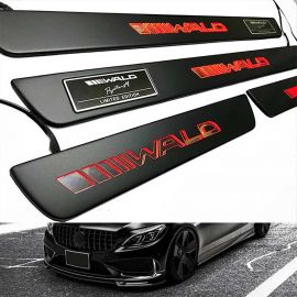 Mercedes-Benz AMG C63 Wald Style LED Illuminated Door Sills – Interior Trim Set buy in USA