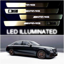 Mercedes-Benz AMG W222 S-Class LED Illuminated Door Sills buy in USA