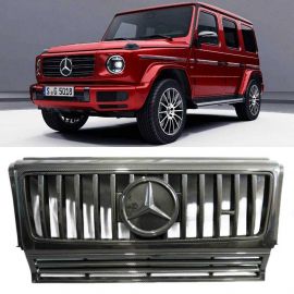 Mercedes-Benz G-Wagon W463 G63 G55 G500 AMG Style Carbon Front Grille Frame Set buy in USA