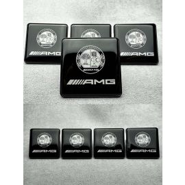 Seat Metal Emblem in Black Brabus Style AMG Affalterbach for Mercedes Benz W463 W464 W463A G Class buy in USA