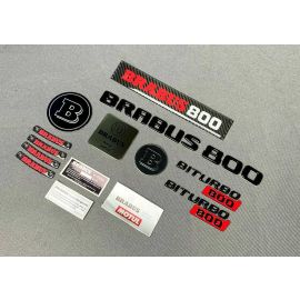 Brabus 800 Badges Stickers Emblems Logo Set for Mercedes-Benz W463 G-Class buy in USA