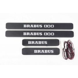 Metallic Brabus 800 LED Illuminated Door Sills for Mercedes-Benz W463A/W464 G-Class buy in USA