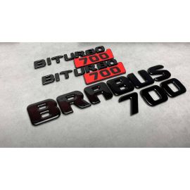 Brabus 700 metal badge kit for any Mercedes models buy in USA