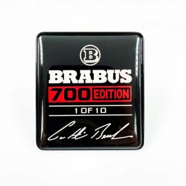 Metallic Brabus 700 Edition 1 of 10 Red Seats Emblem Badge Logo Set for Mercedes-Benz W463A G-Class buy in USA