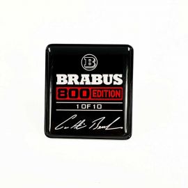 Metallic Brabus 800 Edition 1 of 10 Red Seats Emblem Badge Logo Set for Mercedes-Benz W463A G-Class buy in USA