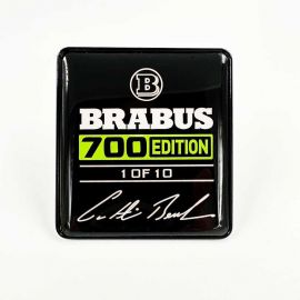 Metallic Brabus 700 Edition 1 of 10 Green Seats Emblem Badge Logo Set for Mercedes-Benz W463A G-Class buy in USA