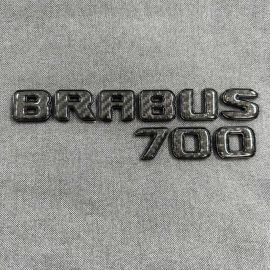 Brabus 700 Emblem Logo – Black Metallic with Carbon for Mercedes-Benz W463A/W464 G-Class buy in USA