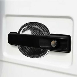 Carbon Fiber Door Bowl Handle Cover for Mercedes-Benz W463A/W464 G-Wagon 2019 buy in USA