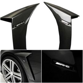 Mercedes W222 2013 S-Class Carbon Fiber Fender Covers with LED Illumination buy in USA