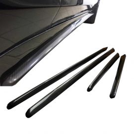 Mercedes-Benz S-Class W222 Carbon Side Skirts Exterior Moldings Trim 4pcs Set buy in USA