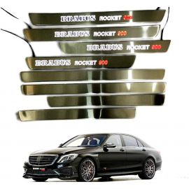 Mercedes-Benz Brabus Rocket 900 W222 S-Class Entrance Moldings LED Illuminated Door Sills Interior Trim Set buy in USA