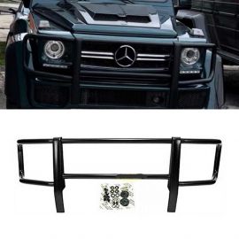 Front Bumper Guard – Stainless Steel Black Protection Guard for Mercedes-Benz G-Wagon W463 buy in USA