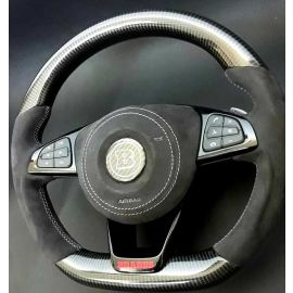 Brabus Style Carbon Alcantara Steering Wheel for Mercedes-Benz GLE, GLC, GLS (W205) buy in USA