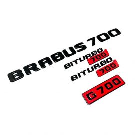 Brabus Set of Badges G700 Biturbo for Mercedes-Benz G Wagon W463 W463A W464 buy in USA