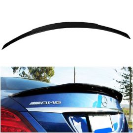 Mercedes-Benz W205 C-Class Klasse Carbon Fiber Rear Lid Trunk Spoiler Tail Wing buy in USA