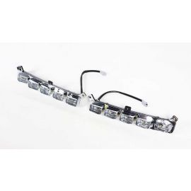 LED headlights for front bumper in Brabus style spoiler Mercedes W463 (1979-2018) buy in USA