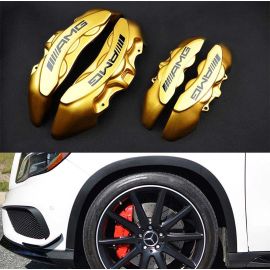 Gold Carbon Ceramic Composite Disc Caliper Caps for Mercedes-Benz G-Wagon W463 (Set of 4) buy in USA