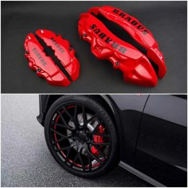 Brabus Red Disc Caliper Covers (4 pcs set) for Mercedes-Benz G-Wagon W463 buy in USA