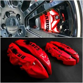 Red Calipers with Carbon Ceramic Mark for Mercedes-Benz G-Wagon W463 (Set of 4) buy in USA