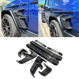 Brabus Widestar Style Carbon Fiber Exterior Trim Body Kit Set Insertions for Mercedes-Benz G-Wagon G-Class W463A W464 G63 G500 buy in USA