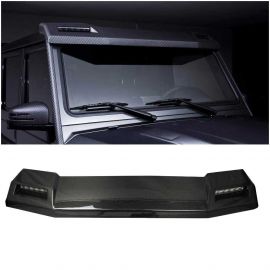 6×6/4×4 Squared Brabus Front Roof Carbon Lip Spoiler with LEDs buy in USA