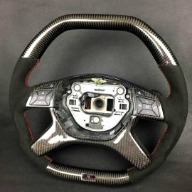 Brabus Style Carbon Steering Wheel for Mercedes Benz ML/GL/GLS/GLE W463/W212 buy in USA