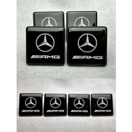 Black Brabus Style Metal Emblem for Seat Mercedes Benz W463 W464 W463A G Class buy in USA