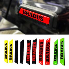 Side moldings inserts yellow-black-green Brabus for Mercedes W463A G-Class buy in USA