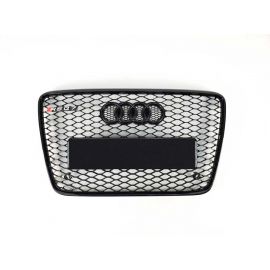 RSQ7 Front Bumper Radiator Grille Black for Audi Q7 4L (2006-2015) buy in USA