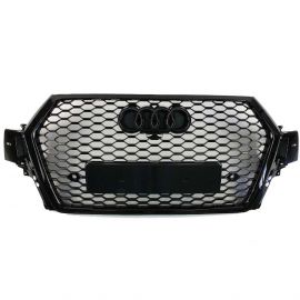 RSQ7 Front Bumper Black Radiator Grille for Audi Q7 4M (2015-2019) buy in USA