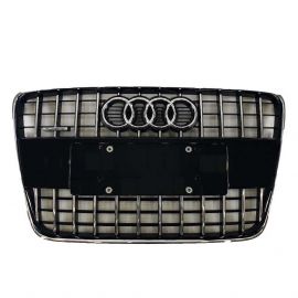 SQ7 Front Bumper Radiator Grille Chrome for Audi Q7 4L (2006-2015) buy in USA