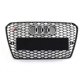 RS5 Chrome Front Bumper Radiator Grille for Audi A5/S5 8T (2012-2015) buy in USA