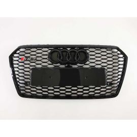 RS7 Black Front Bumper Radiator Grille for Audi A7 4G C7 Sportback (2014-2017 Facelift) buy in USA