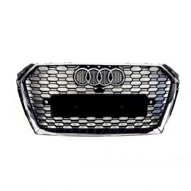 RS4 Chrome Front Bumper Radiator Grille for Audi A4/S4 B9 (2015-2019) buy in USA