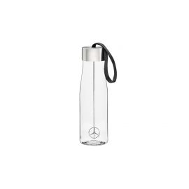 Drinking bottle, Myflavour, 0.75 l, silver / transparent, B66955015 buy in USA