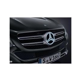 Mercedes star illuminated, contact bridge, GL-GLS/ M-GLE-Class, black, A0005461366 buy in USA