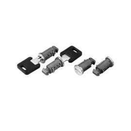 Lock set for base carrier, Alustyle/ New Alustyle, (e.g. S-Class/ GLC/ CLA), silver, A2048900033 buy in USA