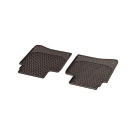 CLASSIC all-weather mats, rear, 2-piece, S-Class, espresso brown, A22268077058U51 buy in USA