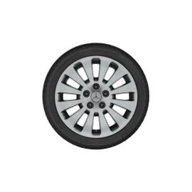 12-spoke wheel, 40.6 cm (16 inch), Citan/eCitan, 205/55 R16/, silver, A4154011000 buy in USA